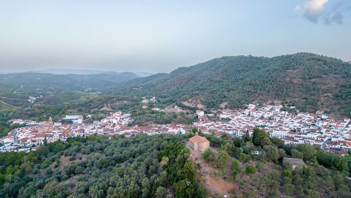 Vista panorámica de Galaroza